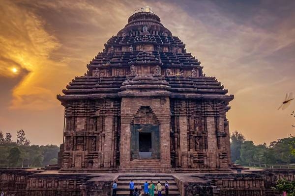 der Konark Sonnentempel ist ein Höhepunkt auf jeder Odisha Rundreise