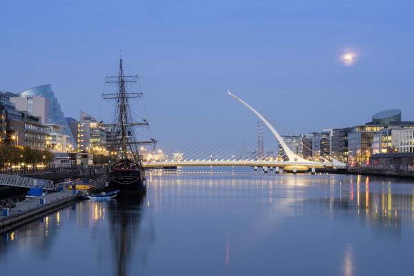 irland-dublin-samuel beckett-bridge-tourism-ireland