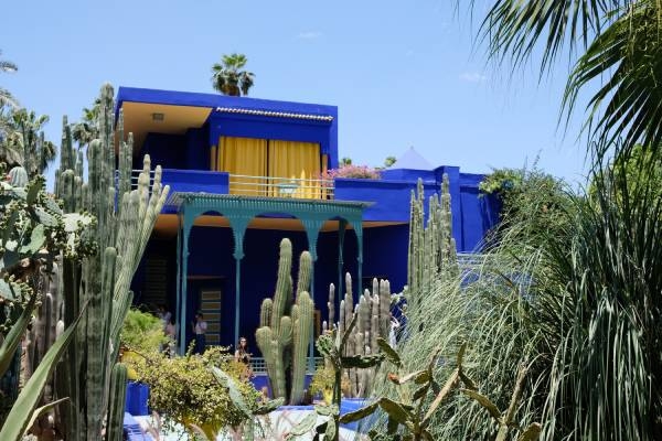 Der Jardin Majorelle ist eine botanische Oase in Marrakesch