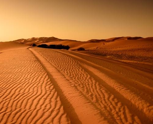 Der Aufenthalt in der Erg Chebbi Wüste ist ein besonderer Höhepunkt auf jeder Marokko Privatreise