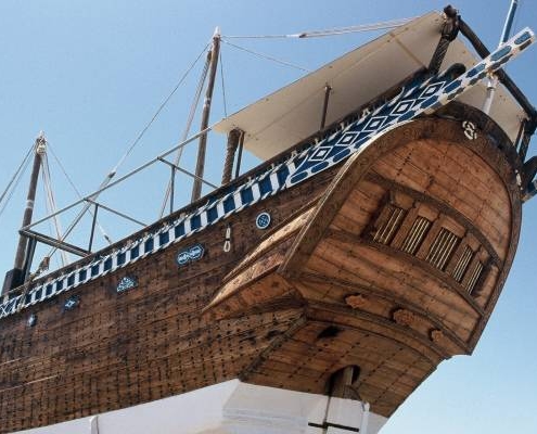 Sur ist ein alte Hafenstadt im Sultanat Oman