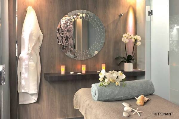 an Bord der L'Austral kann man sich im Spa verwöhnen lassen
