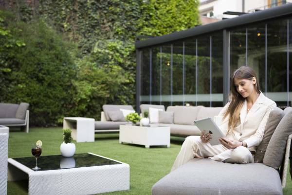 spanien-madrid-hotel-único-entspannung-garten