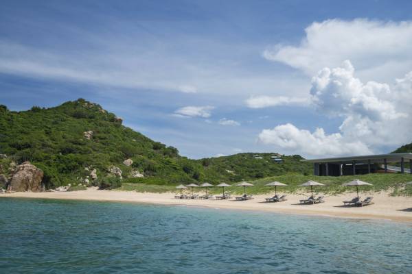 vietnam-amanoi-private Beach and Beach Club Privatstrand im Amanoi