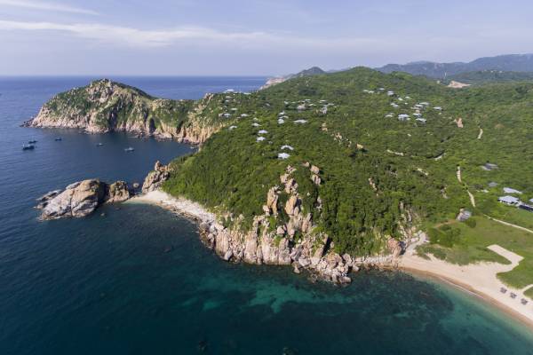 vietnam-amanoi-vogelperspektive exklusives Wohnen im Amanoi